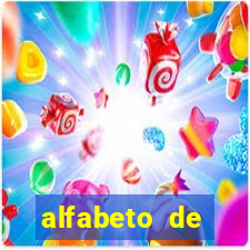 alfabeto de caligrafia bonita